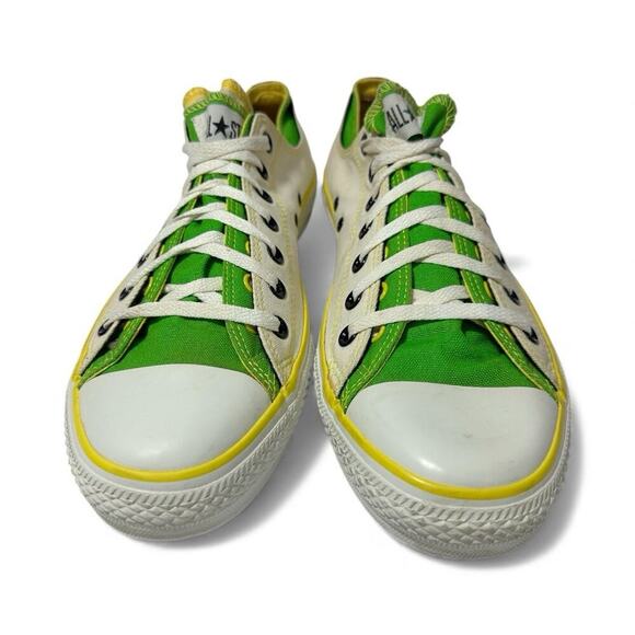Converse Chuck Taylor All Star Jamaican Flag Low Top Canvas Sneakers Men's 13 - Picture 5 of 10